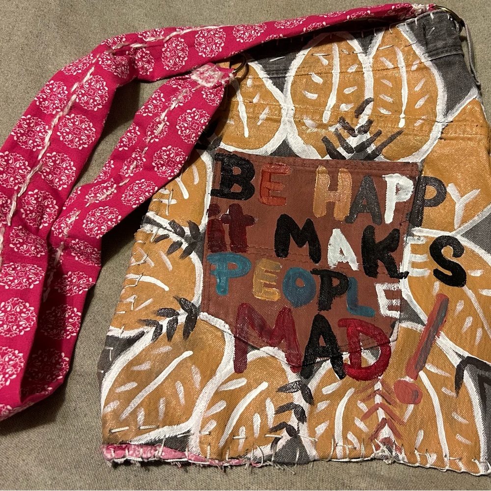 Colorful Handcrafted Shoulder Bag